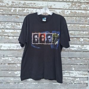 Vintage Van Halen 1995-1996 Black Graphic T-Shirt Single Stitch Size Large